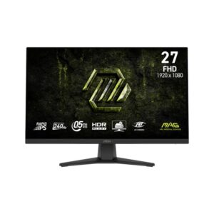 msi mag 272f x24 27″ fhd 0.5ms 240hz gaming